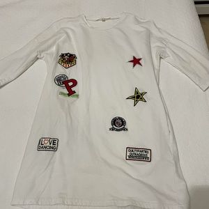 Mini patch dress